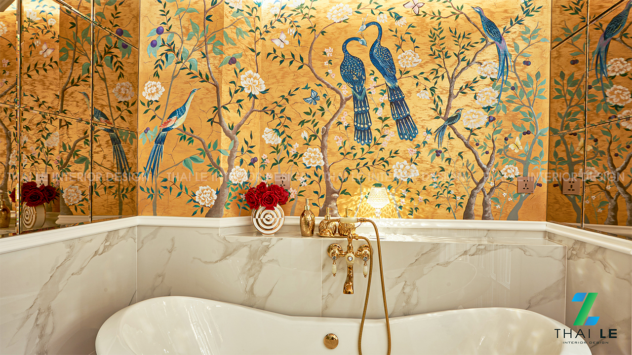 Thi công nội thất căn hộ H17.05 The Peak Q7 - 220M2